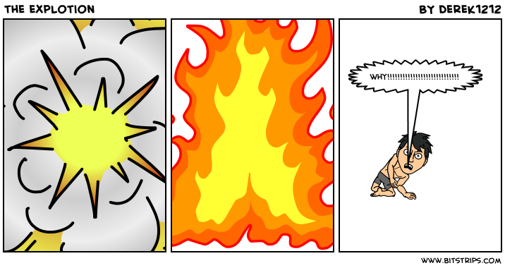 the explotion