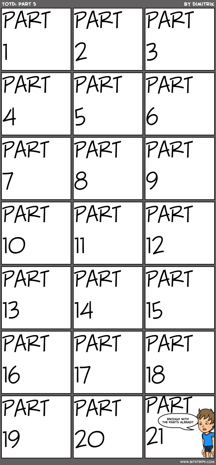 TotD: Part 5