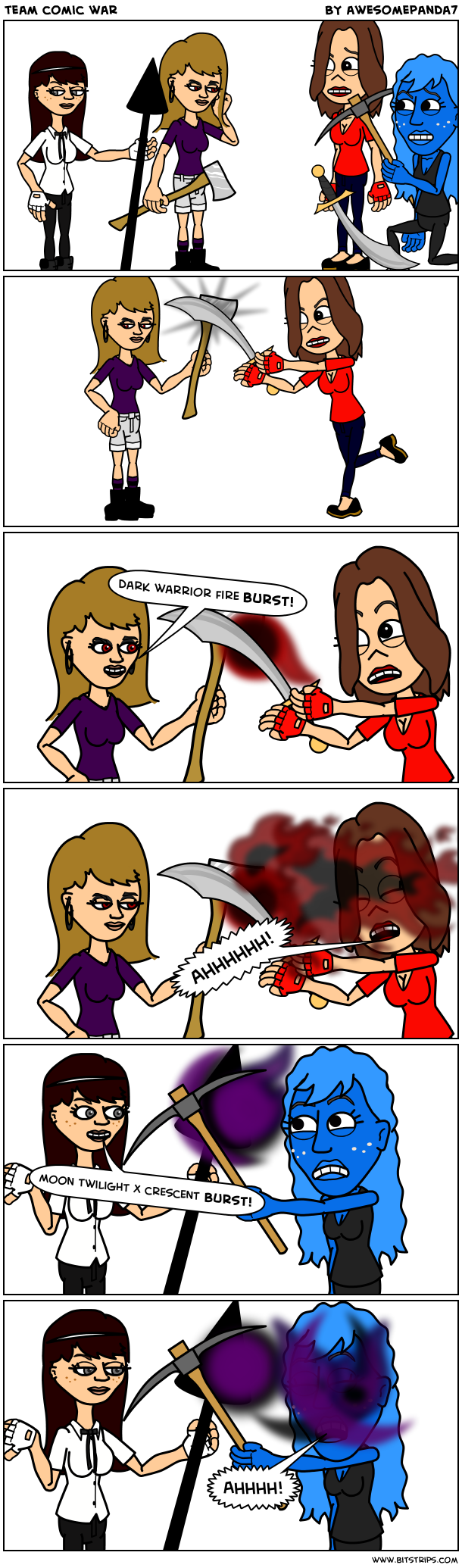 team comic war