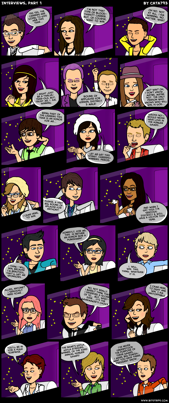 Interviews, part 1