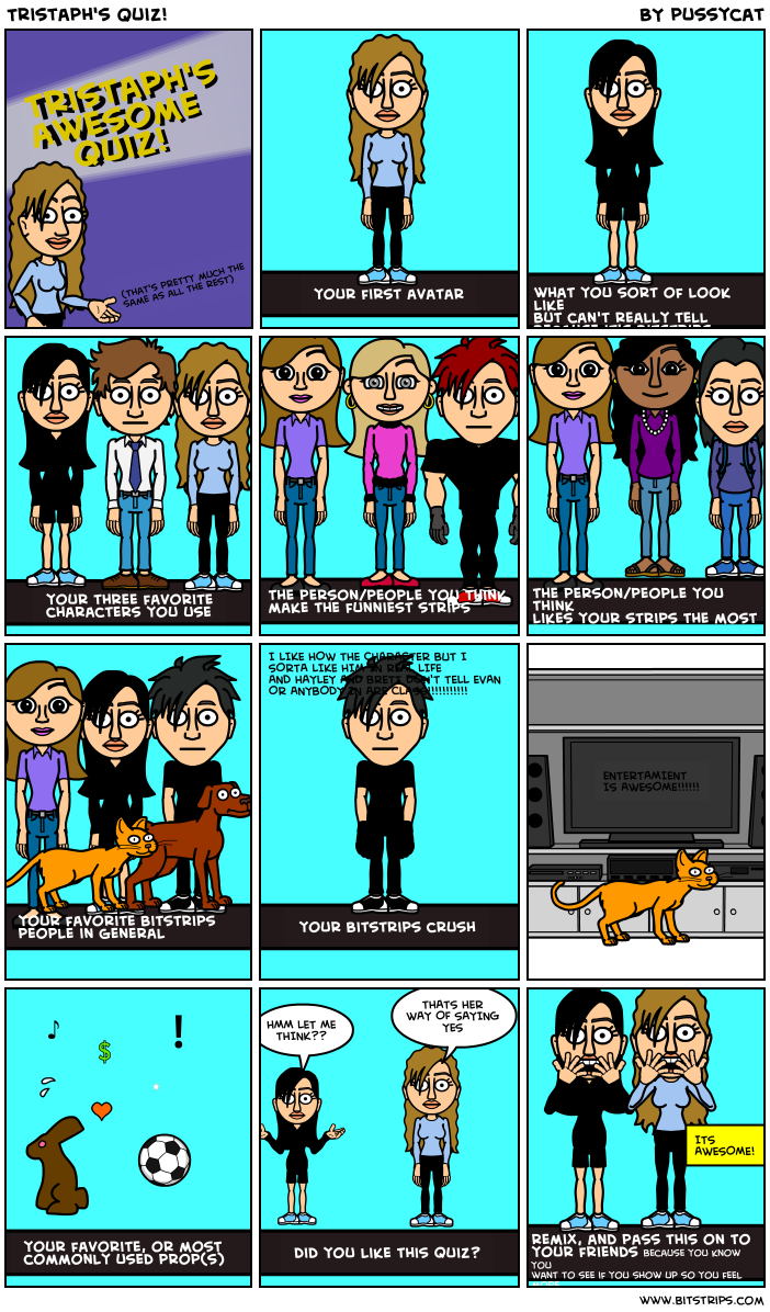 Tristaph's Quiz!