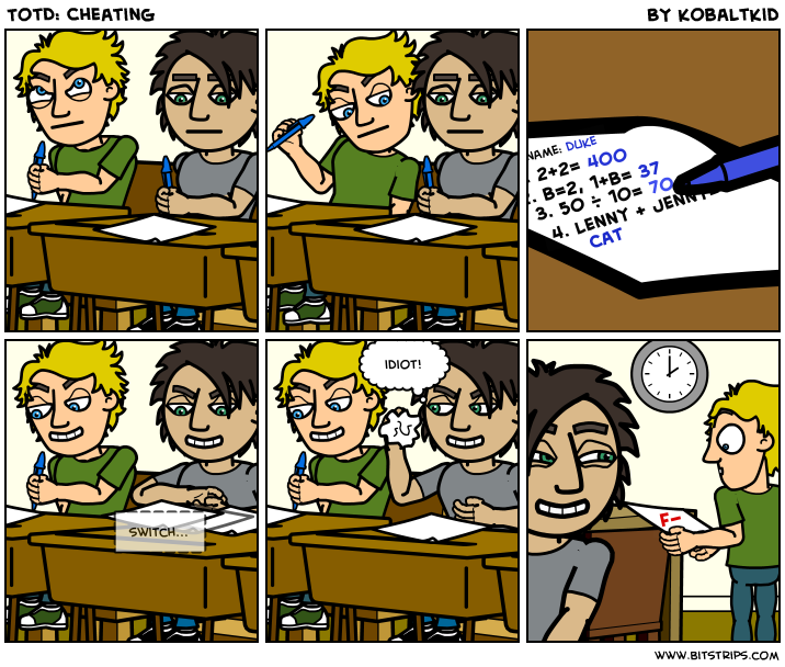 TotD: Cheating