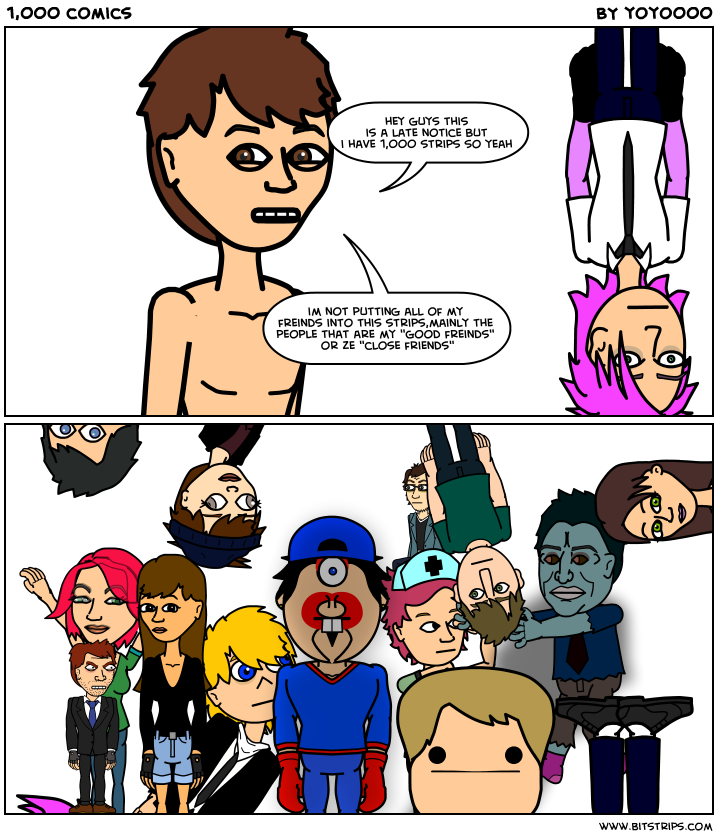 1,000 comics