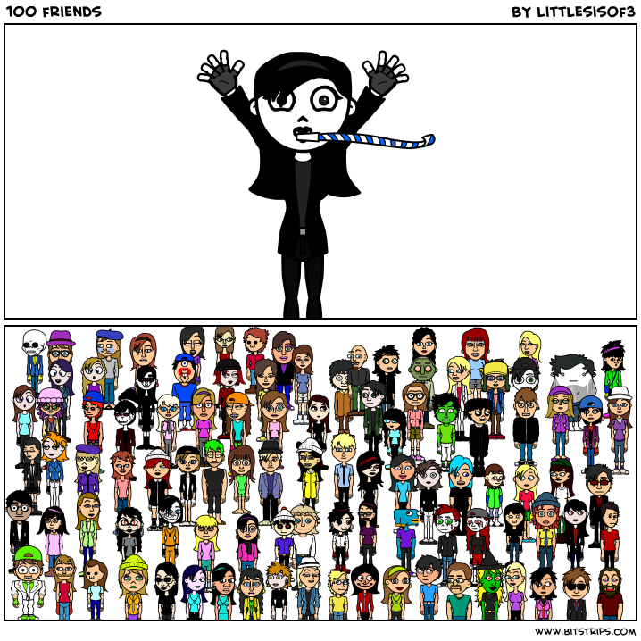 100 friends
