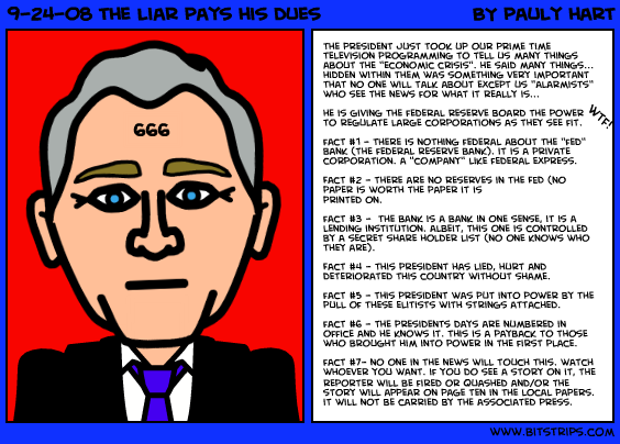 9-24-08 the liar pays his dues