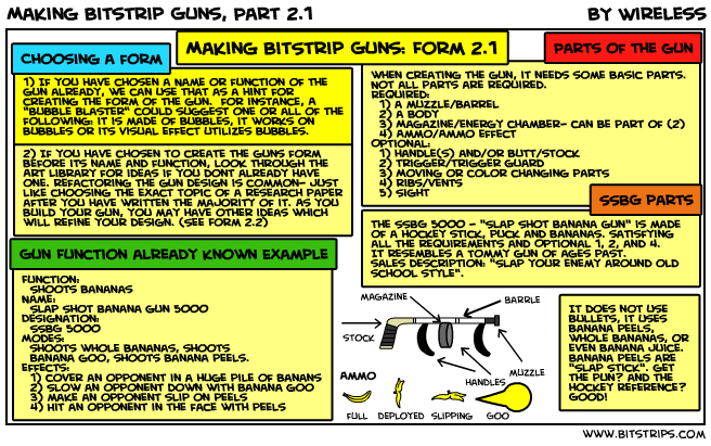 Making Bitstrip Guns, Part 2.1