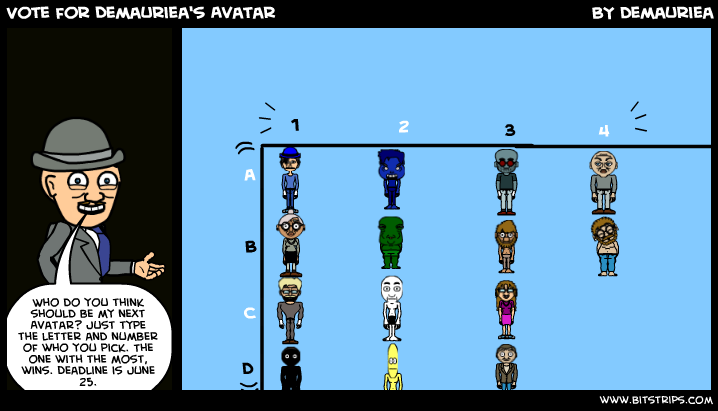 Vote for Demauriea's Avatar 