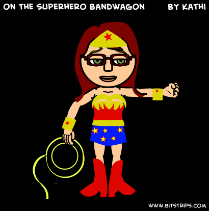 on the superhero bandwagon
