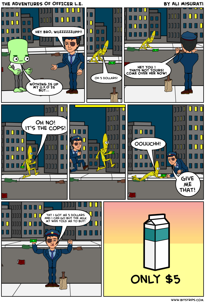 THE ADVENTURES OF OFFICER L.E.