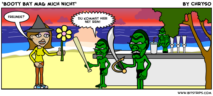 Irgendwie doof: Die Türsteher der Beutebucht