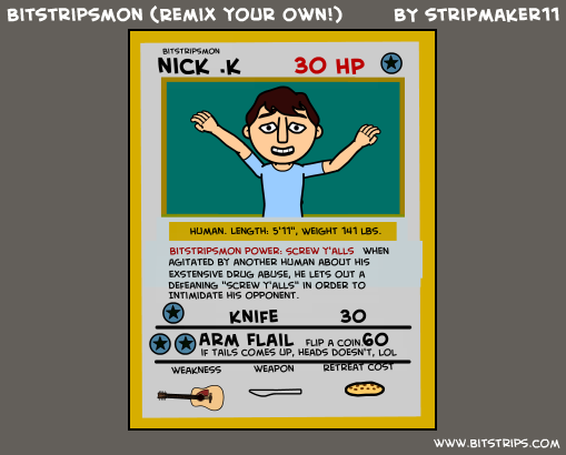 Bitstripsmon (Remix your own!)