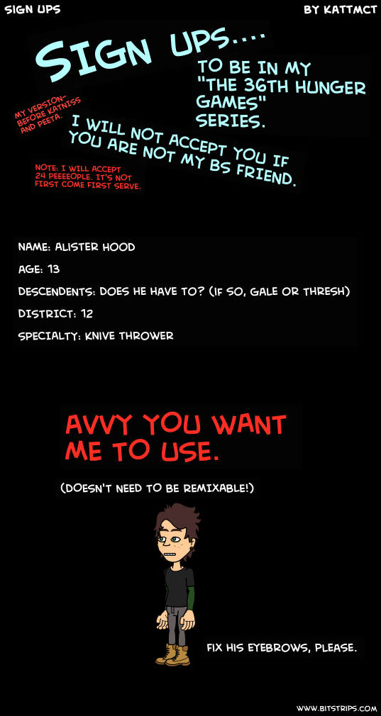 Sign ups