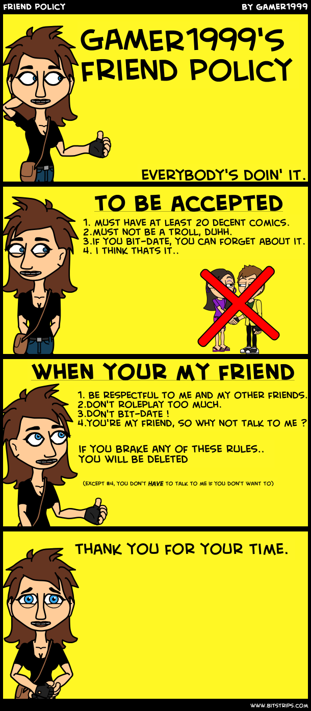 friend policy