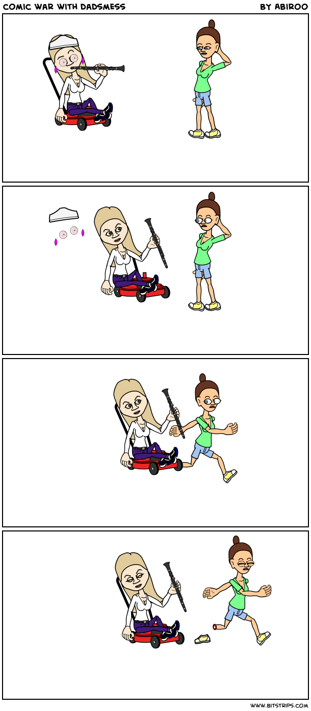 comic war with dadsmess