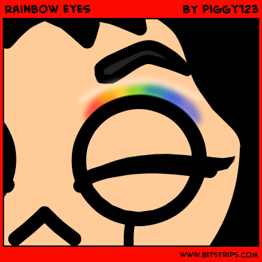 Rainbow eyes