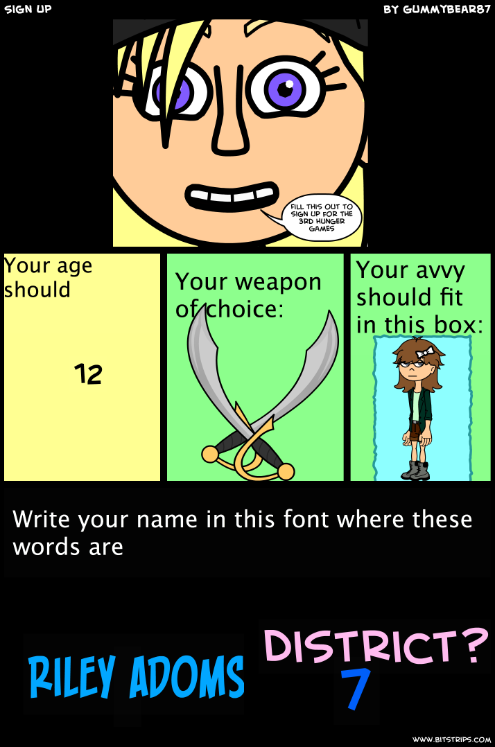 Sign up