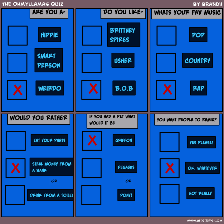 The OHMYLLAMAS quiz