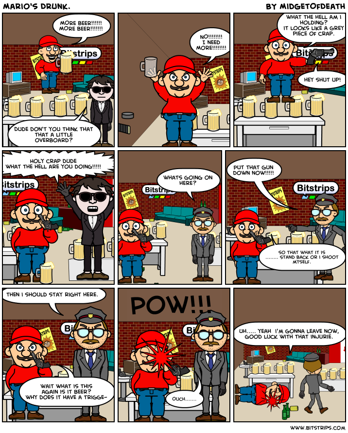 Mario's Drunk.