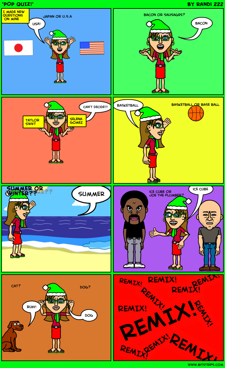 'POP QUIZ!'