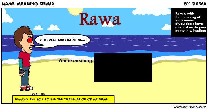 Name meaning remix