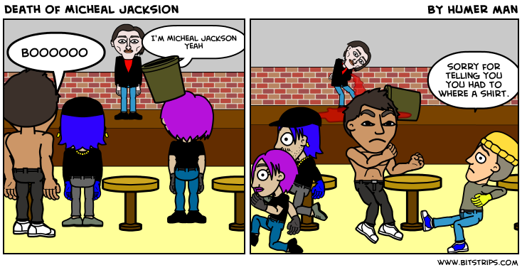 death of Micheal Jacksion