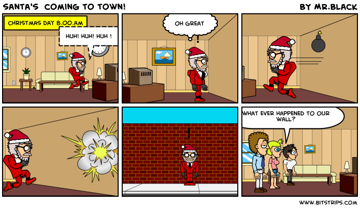 santa's  coming to town!