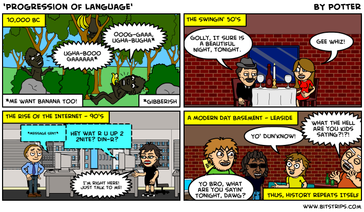 'Progression of Language'