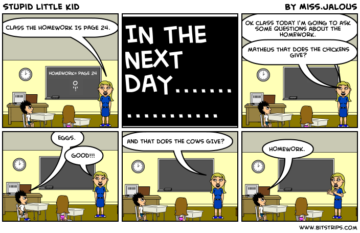 stupid little kid