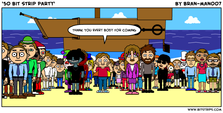 '50 bit strip party'