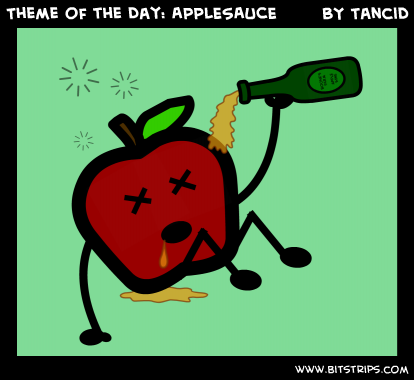 Theme of the Day: APPLESAUCE