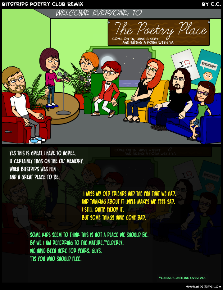 Bitstrips Poetry Club Remix