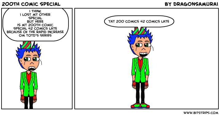 200th comic special