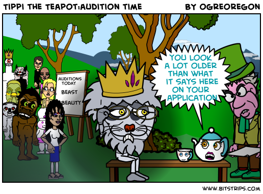 Tippi the Teapot:audition time