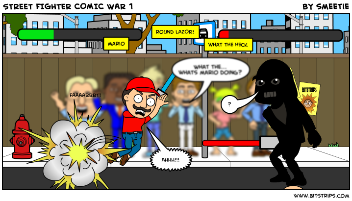 STREET FIGHTER COMIC WAR 1