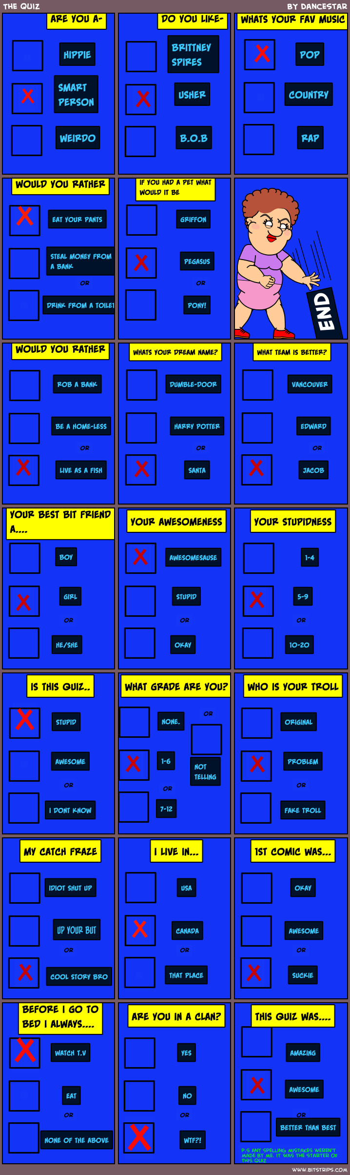 The quiz