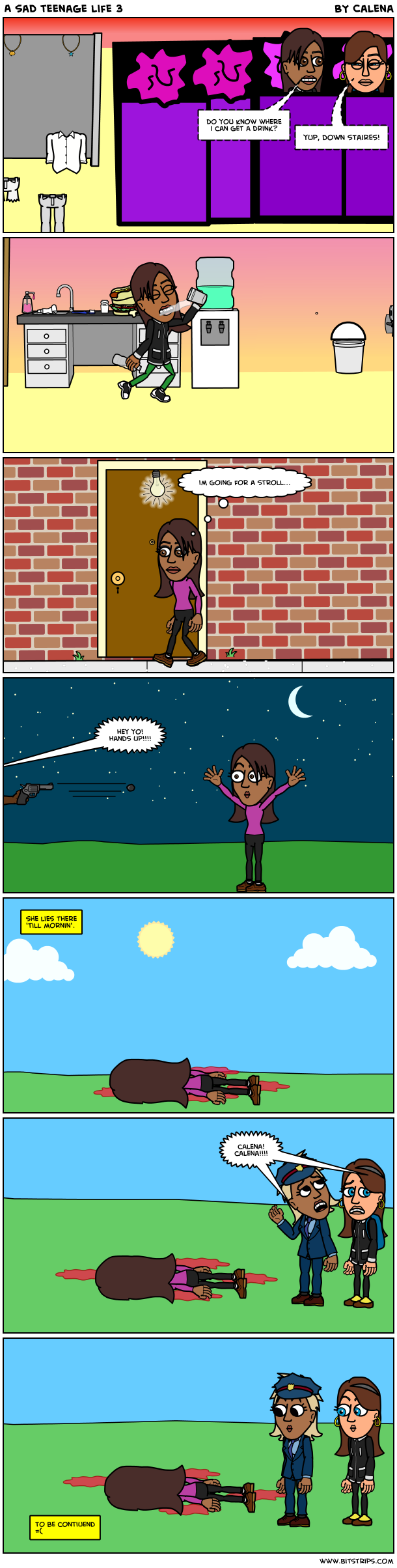 A sad teenage life 3