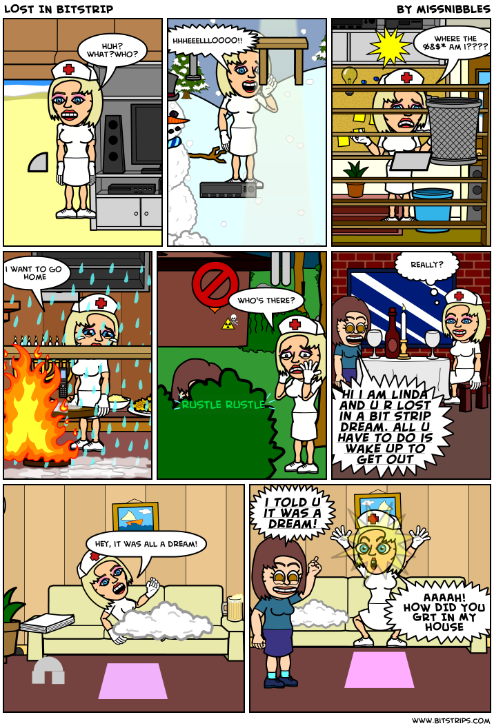 LOST IN BITSTRIP