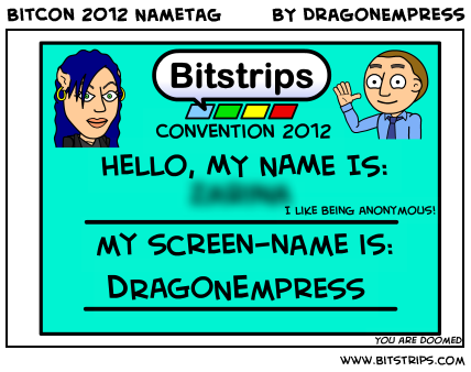 BitCon 2012 Nametag