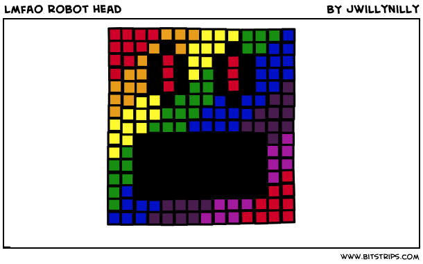 lmfao robot head