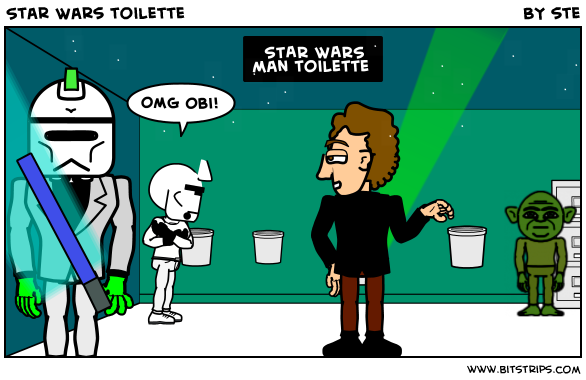 Star Wars toilette