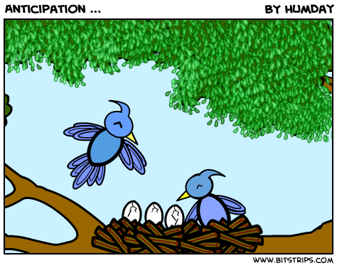 Anticipation ...