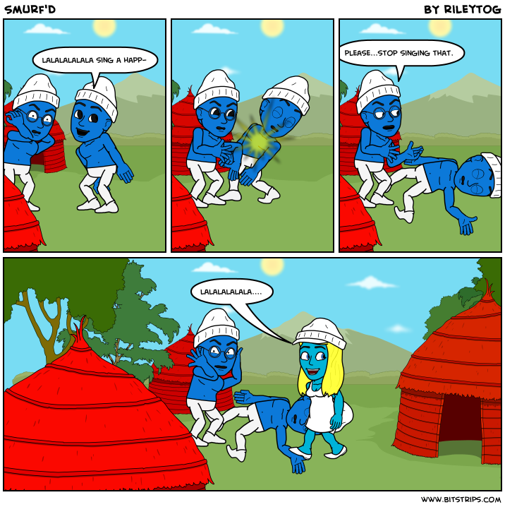 Smurf'd