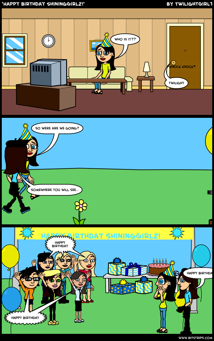 'Happy Birthday ShiningGirl2!'