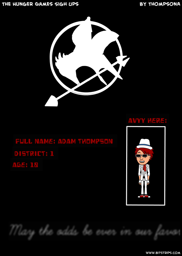 The Hunger Games Sigh Ups