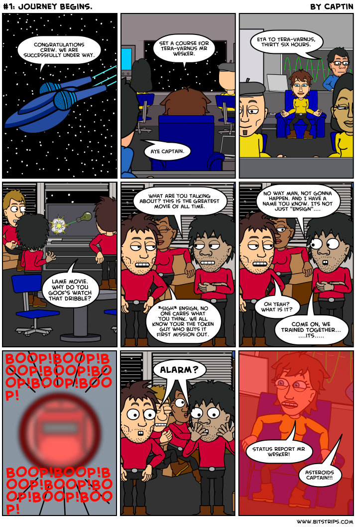 #1: Journey begins.