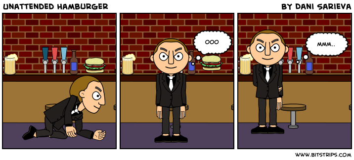 Unattended Hamburger