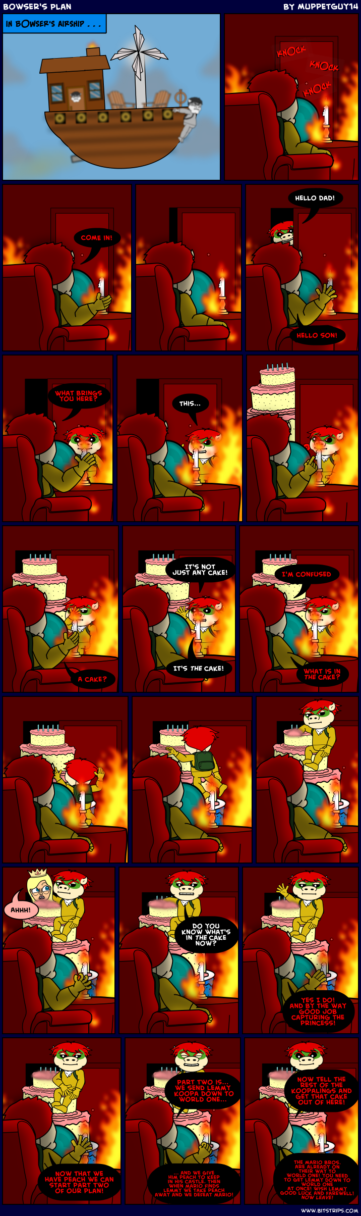 Bowser's Plan