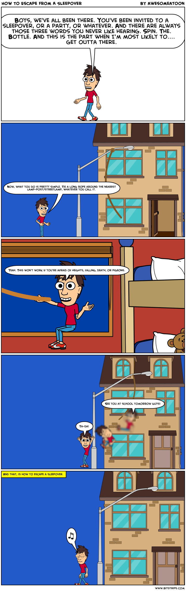 How To Escape From A Sleepover