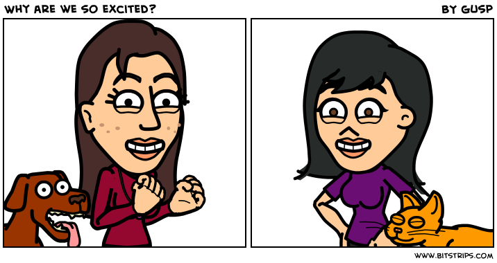 Why are we so excited?