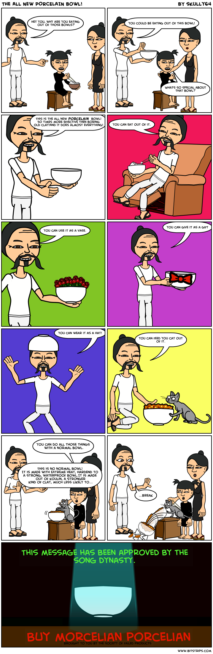 The All New PORCELAIN Bowl!